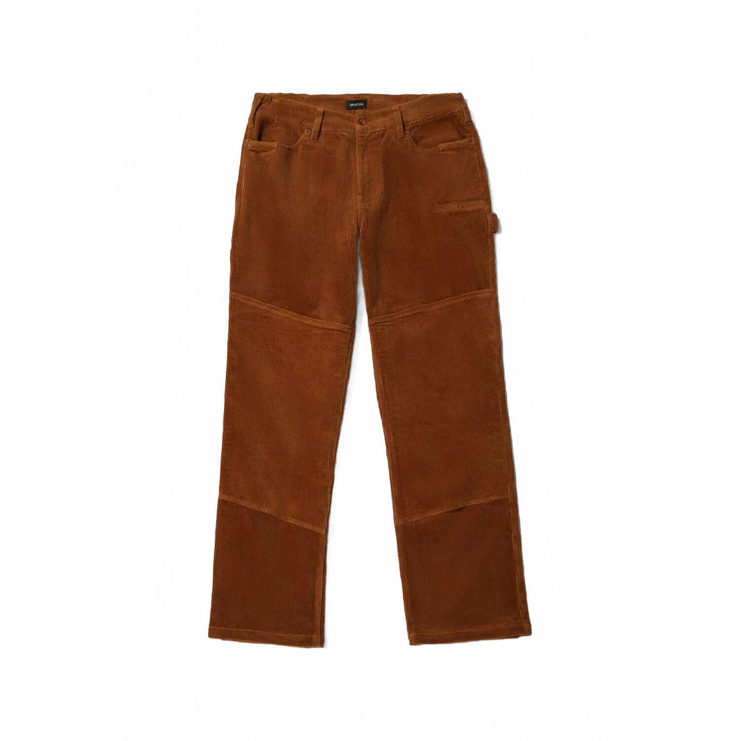 New Brixton Men's Builders Carpenter Pant In Copper